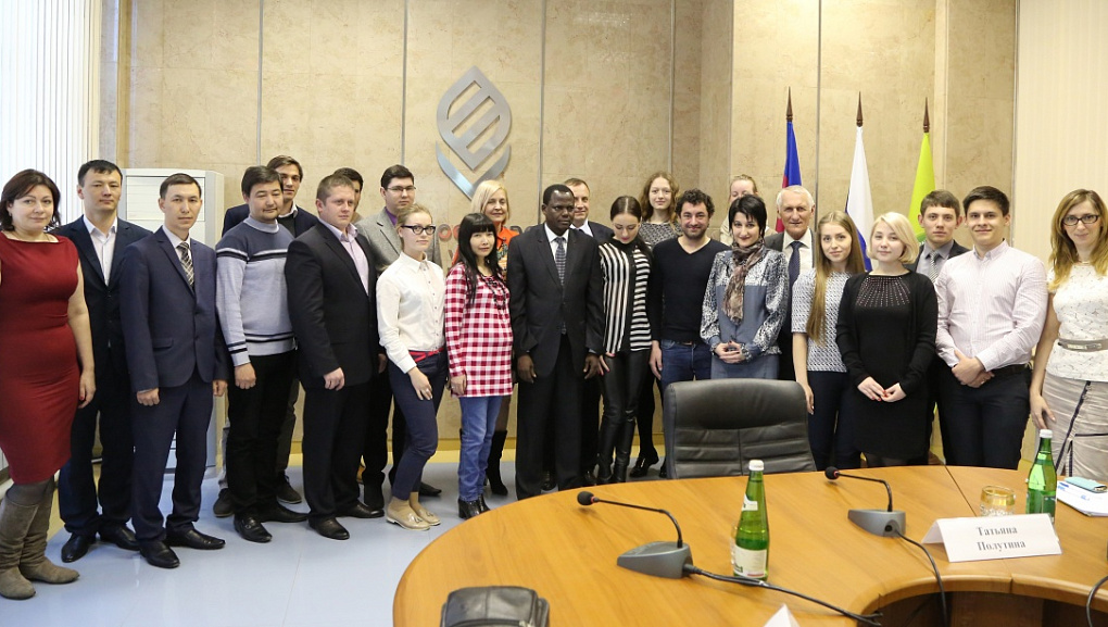 Meeting “Education without borders” with international trainees and young journalists of university