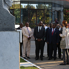 The delegation from Burundi visited Kuban SAU