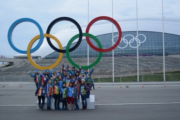 1500 волонтеров приняли участие в Олимпиаде в Сочи