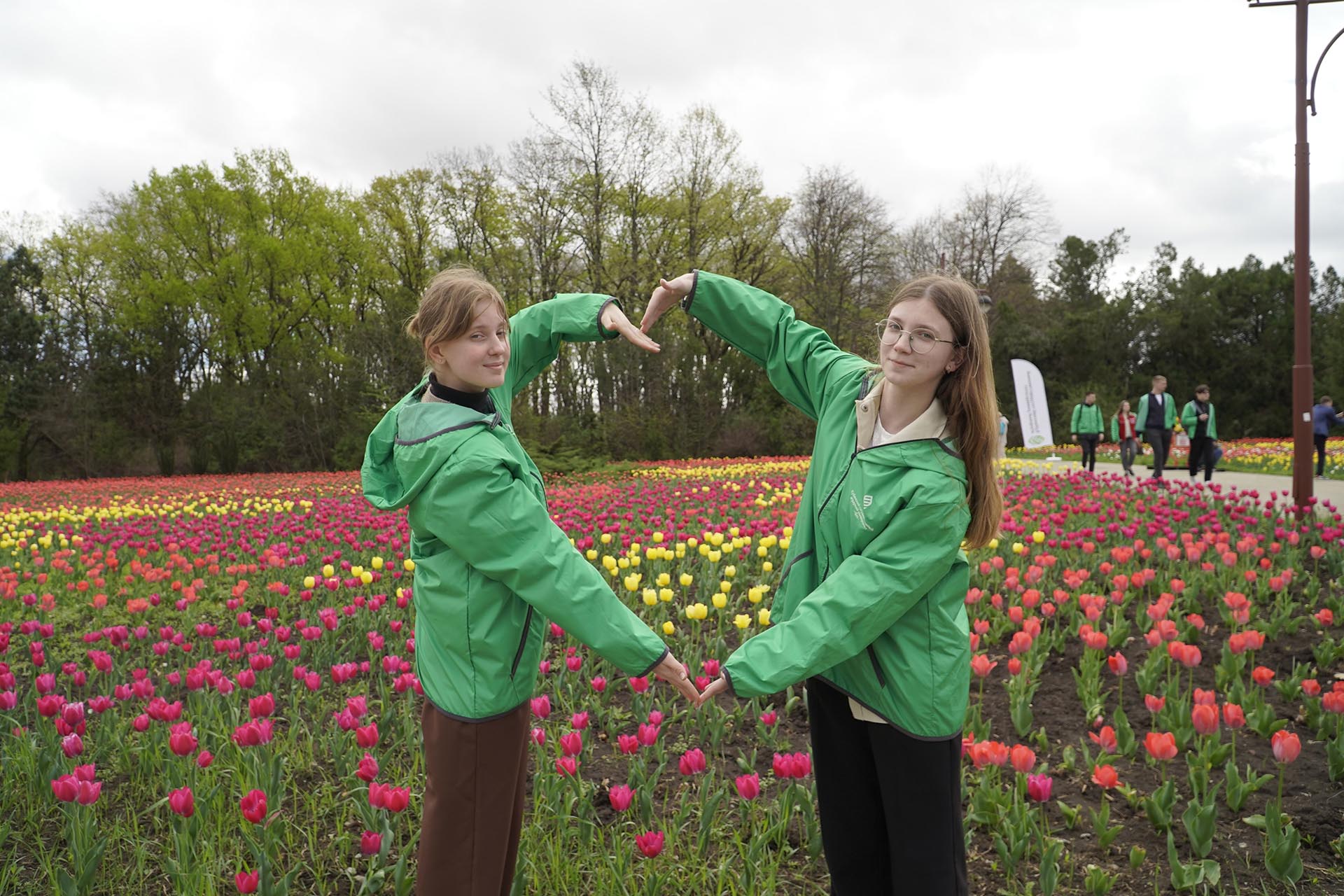 Ботанический сад КУБГАУ = Тюльпановая столица этой весны!
