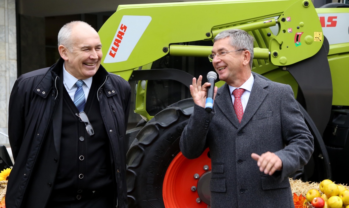 Подарок от фирмы CLAAS