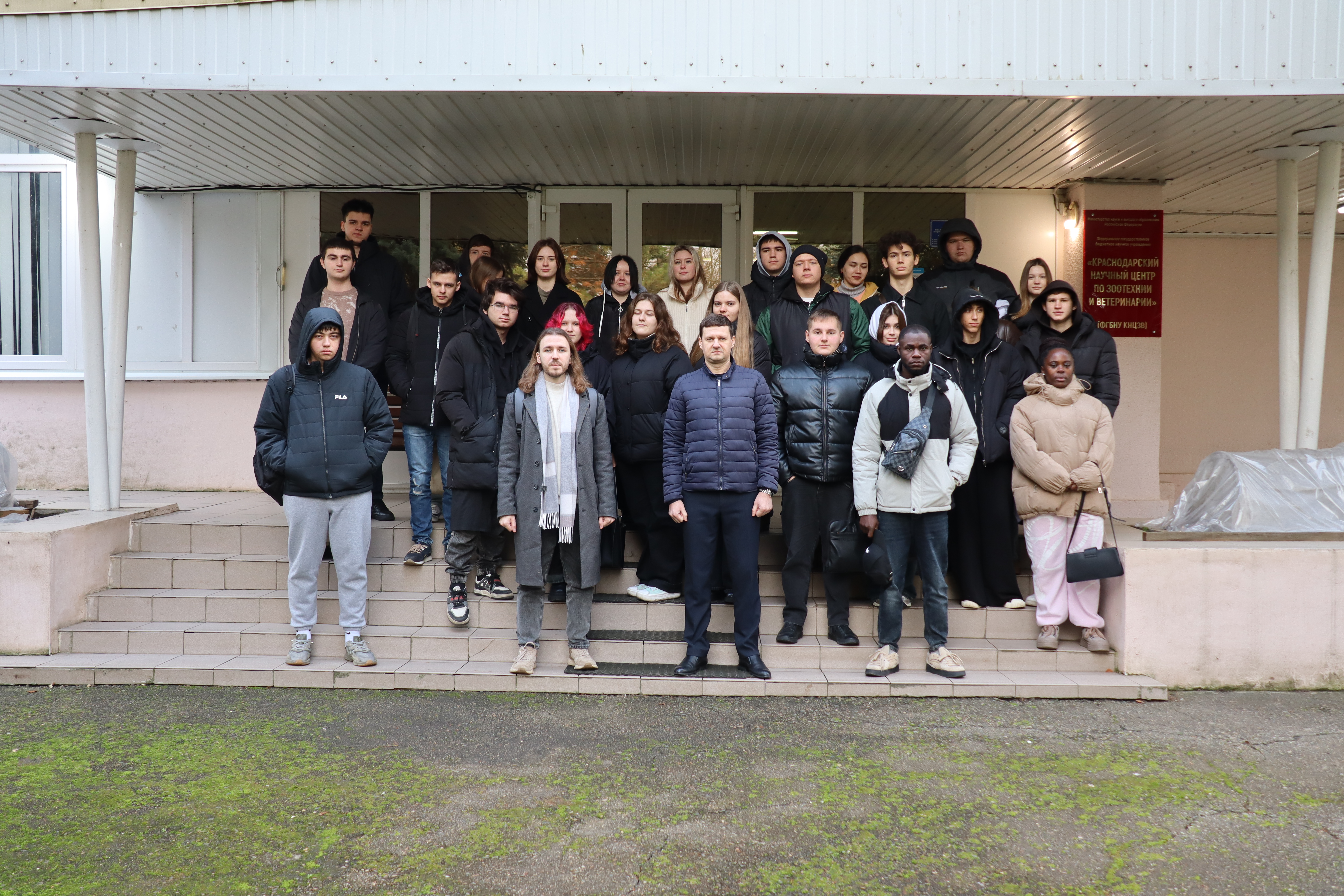 Студенты КУБГАУ изучили методологию научных опытов в Краснодарском научном центре по зоотехнии и ветеринарии