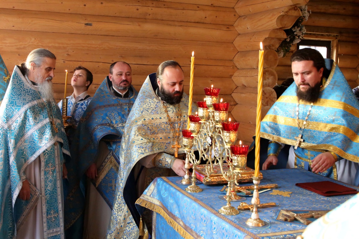 Первая литургия в храме при Кубанском ГАУ