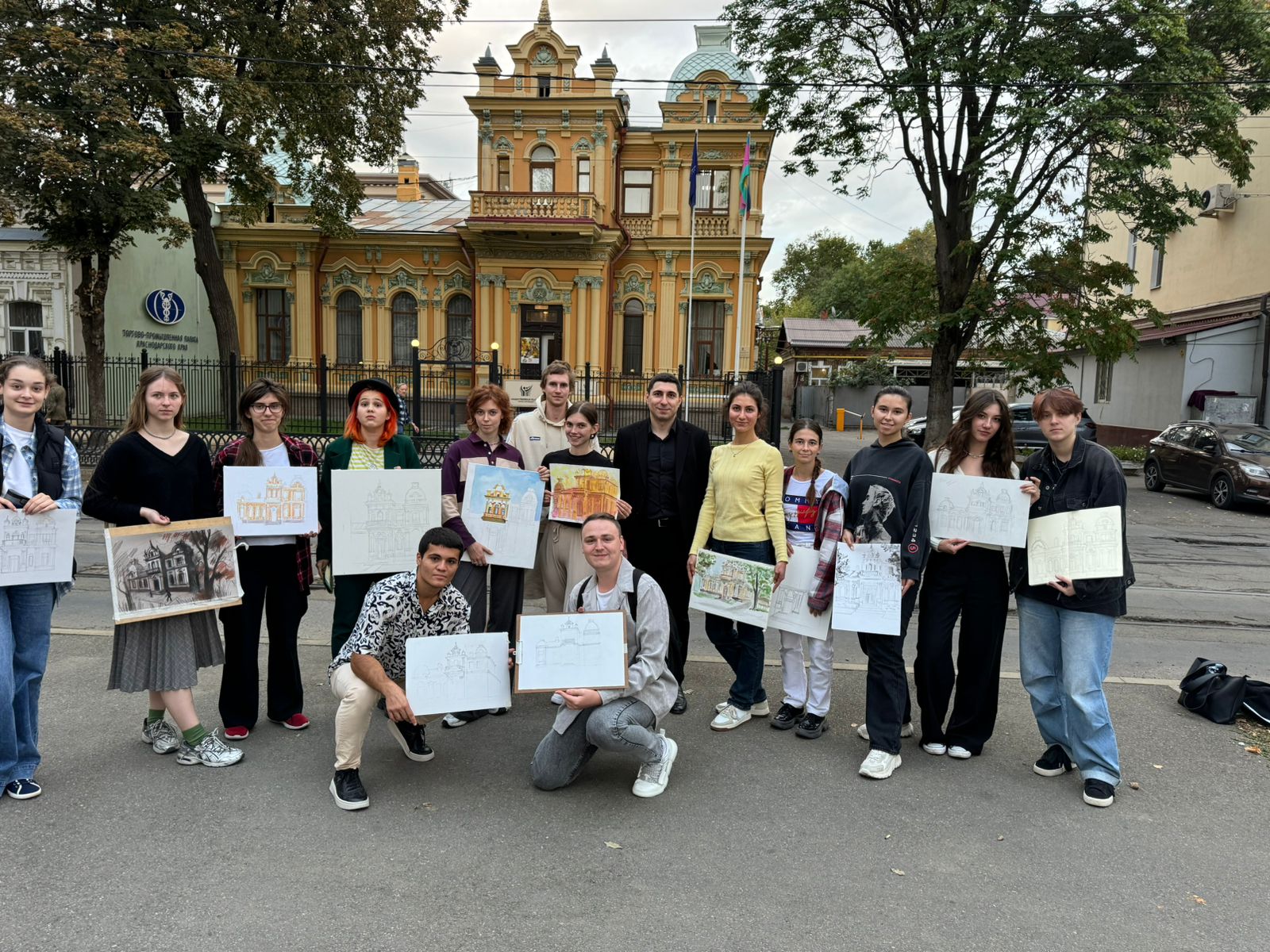 Арт-пленэры исторических зданий