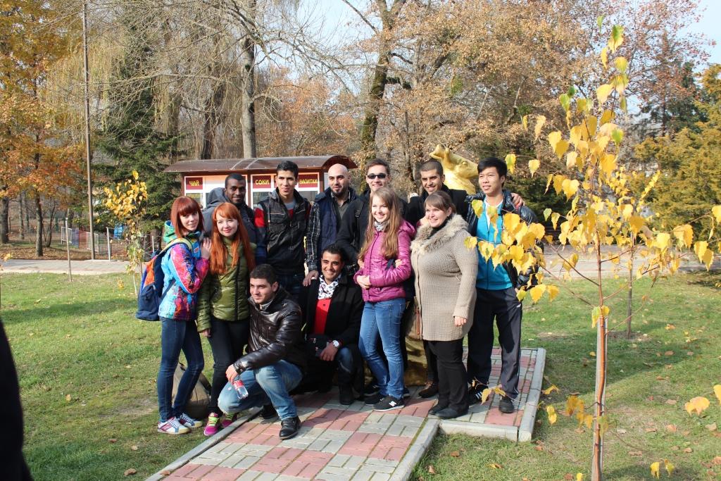 Поездка иностранных студентов в Горячий Ключ