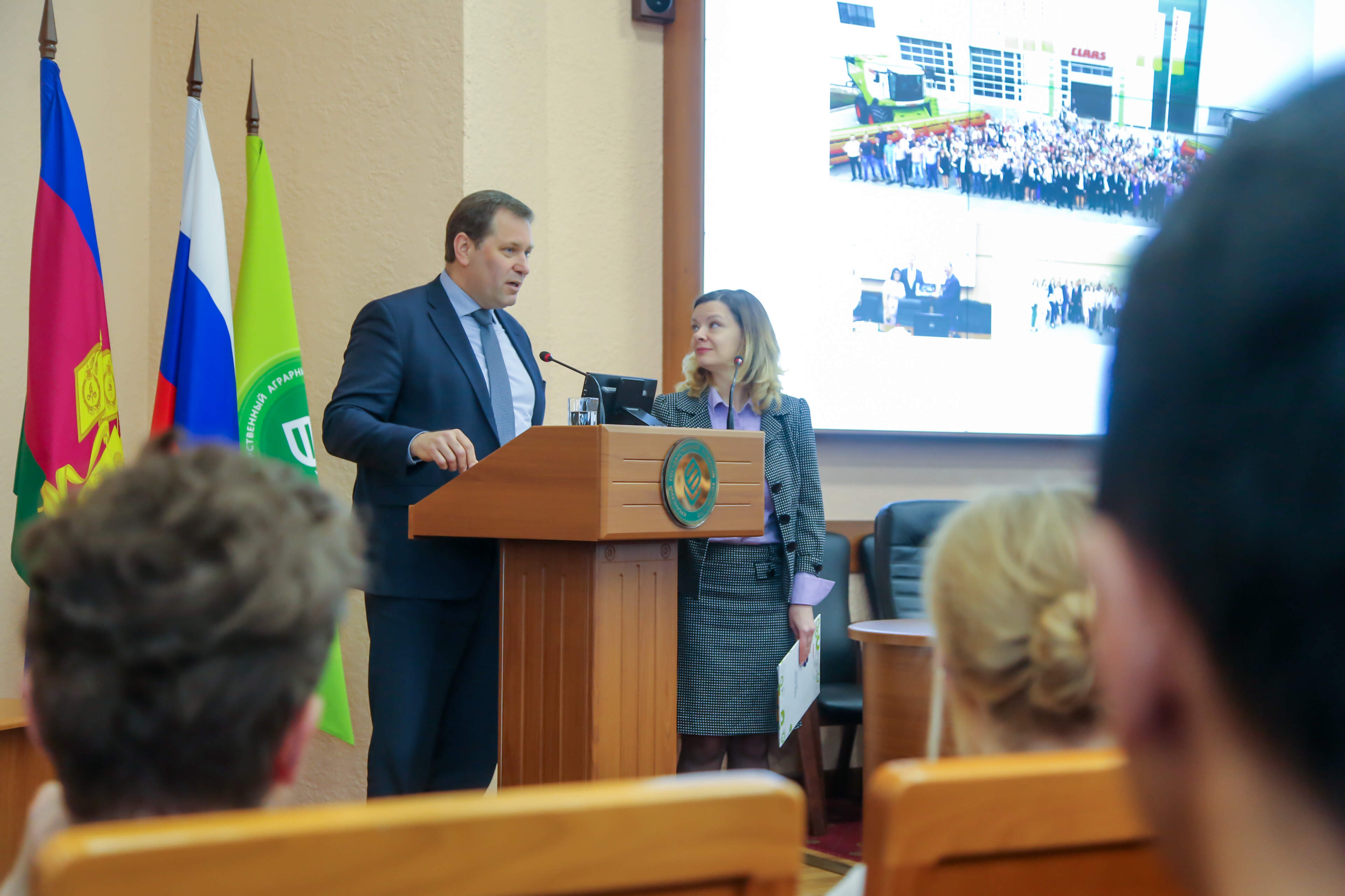 Открытая лекция почетного профессора КубГАУ