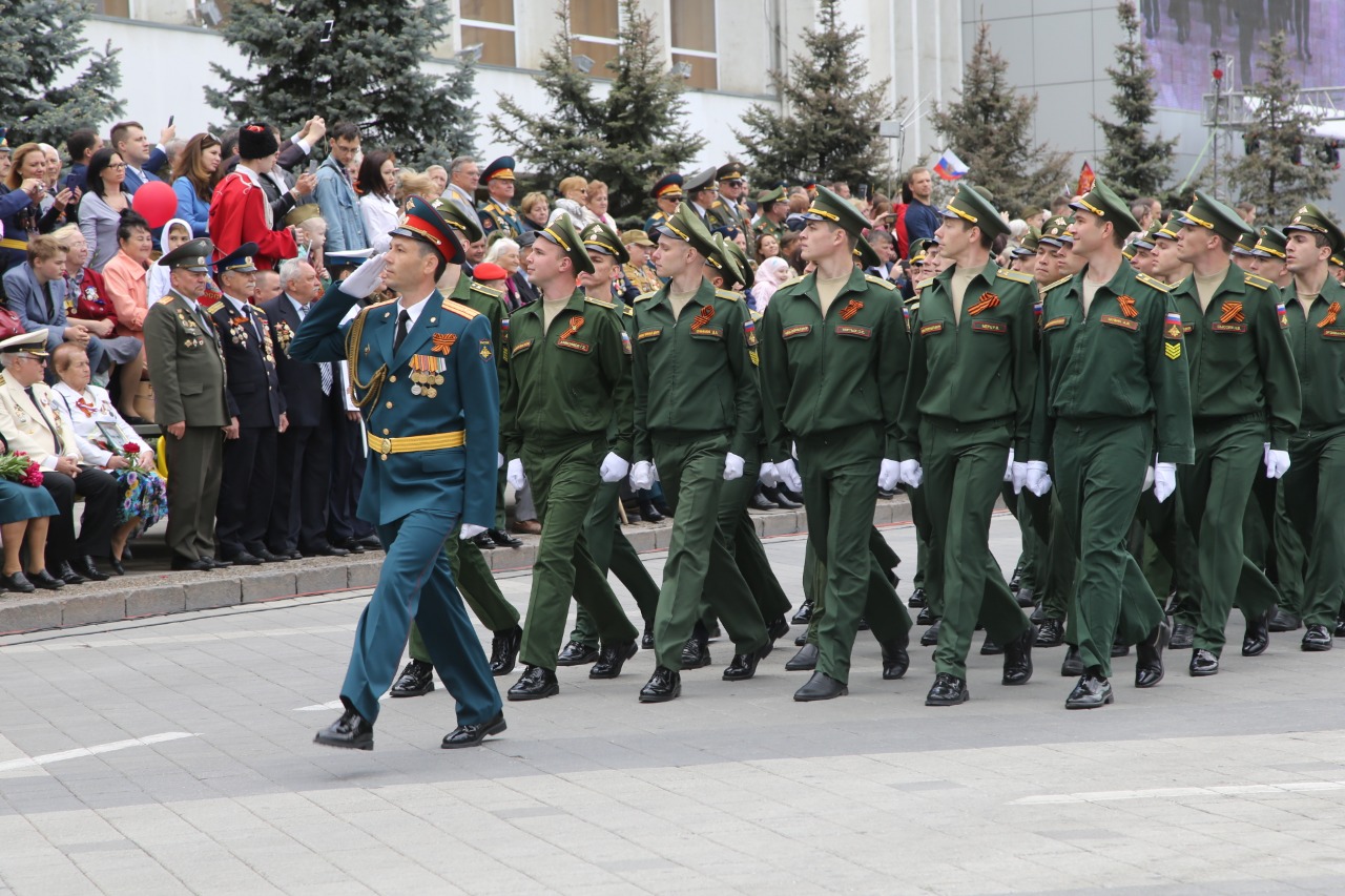 КубГАУ на параде Победы