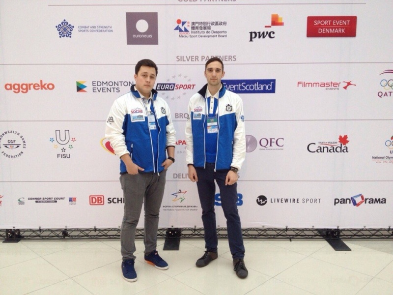 Наши волонтеры на конвенции SportAccord-2015 в Сочи