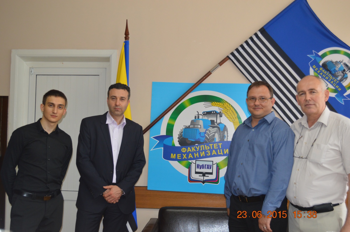 Фирма Intertrade Connecn в гостях у факультета механизации