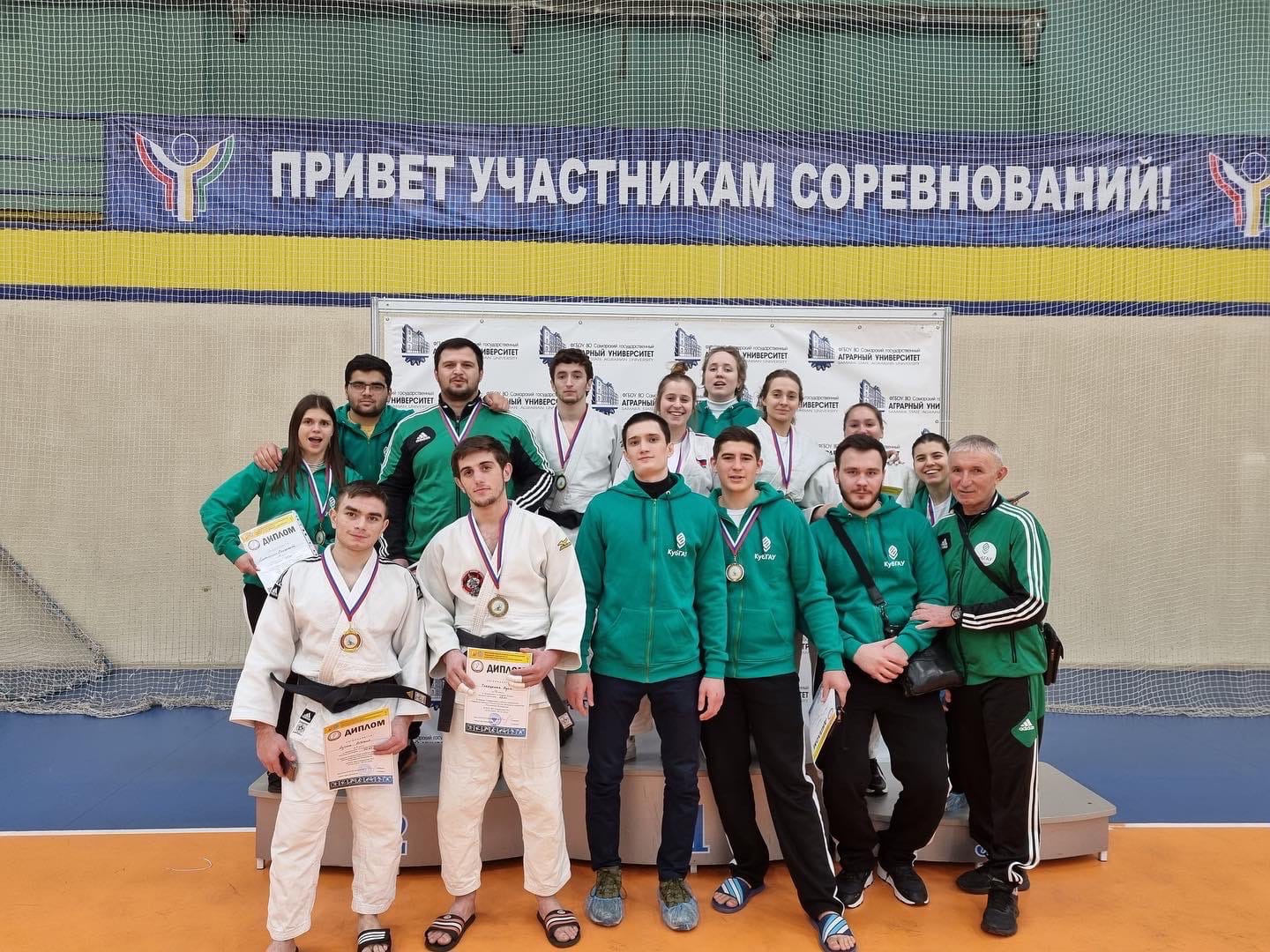 Бронза по дзюдо -  команды КубГАУ