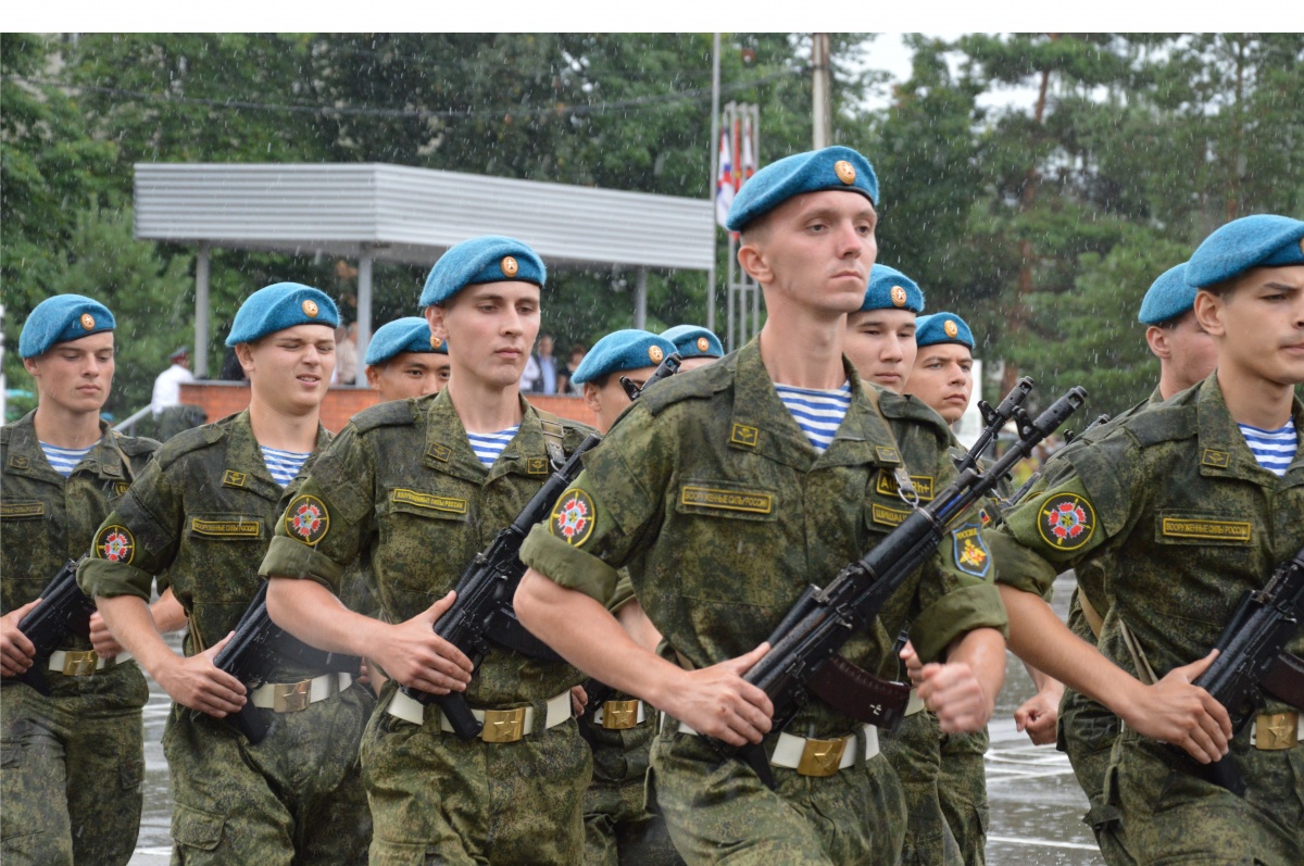 Клятва верности Родине от курсантов военной кафедры КубГАУ