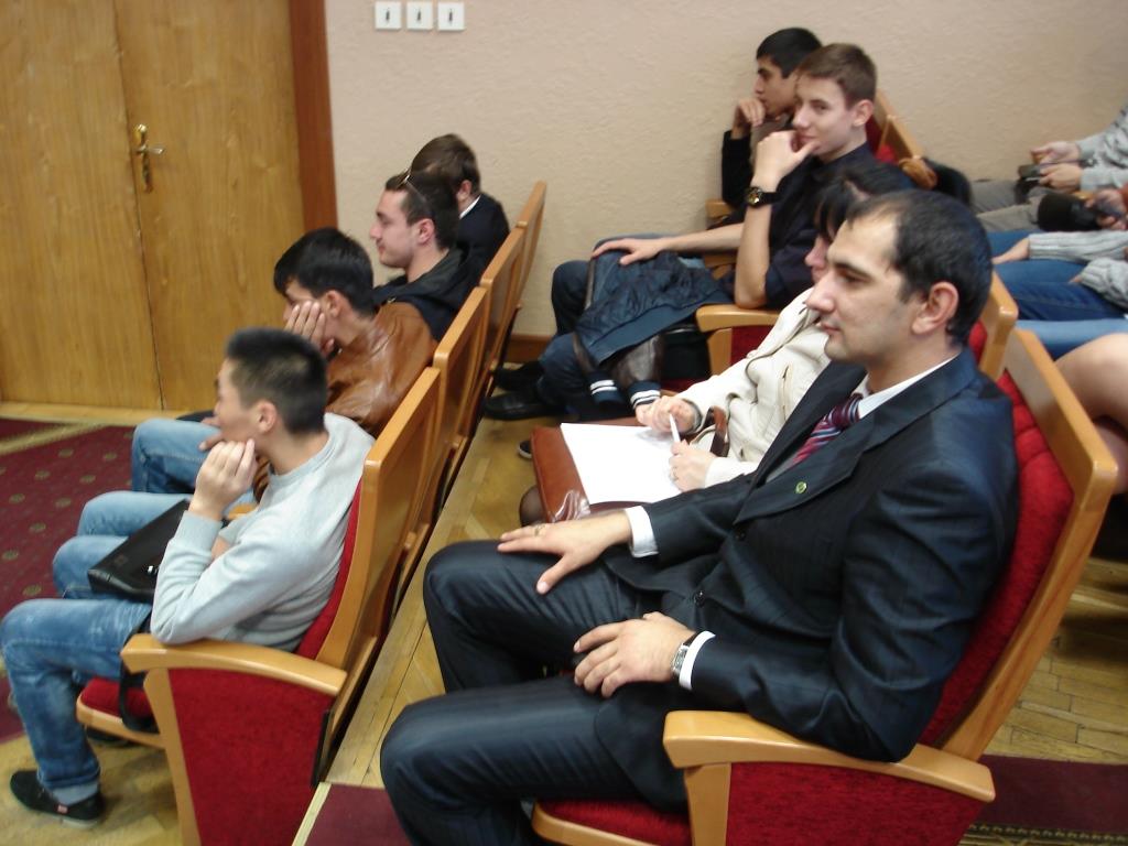 Организационное собрание для иностранных студентов