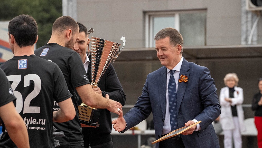Команда «КубГАУ» по футболу заняла второе место в финале за Кубок города Краснодара!