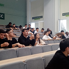 Встреча иностранных студентов КубГАУ  с представителем Молодежной ассамблеи «МЫ-РОССИЯНЕ»