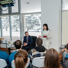 Ректор встретился с участниками «Первого Аграрного» медиацентра