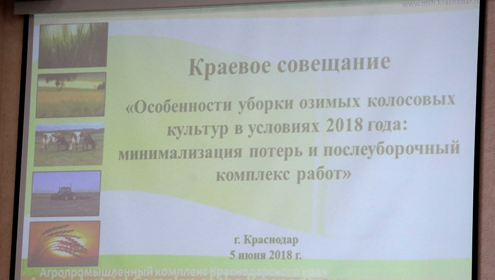 Как сохранить урожай обсудили на совещании в Кубанском ГАУ