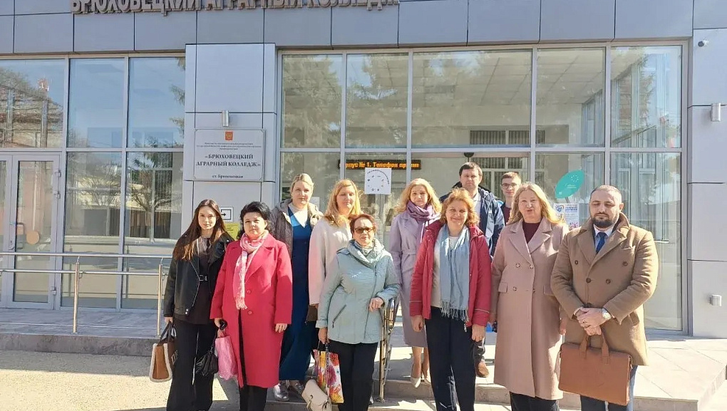 Преподаватели КубГАУ посетили Брюховецкий аграрный колледж
