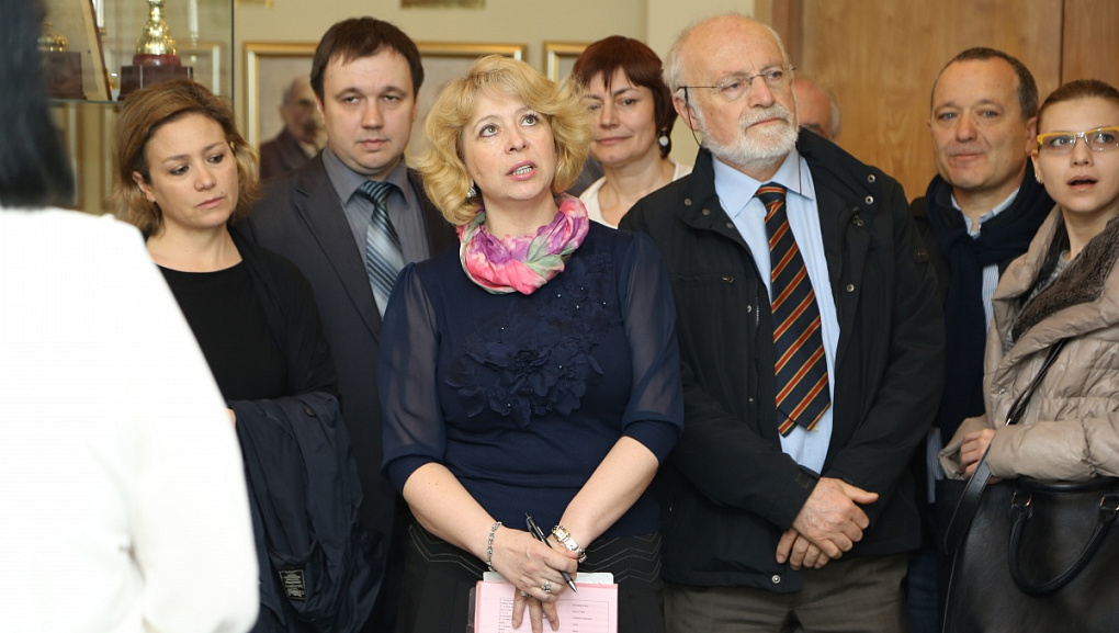 Italian scientists visiting KubSAU