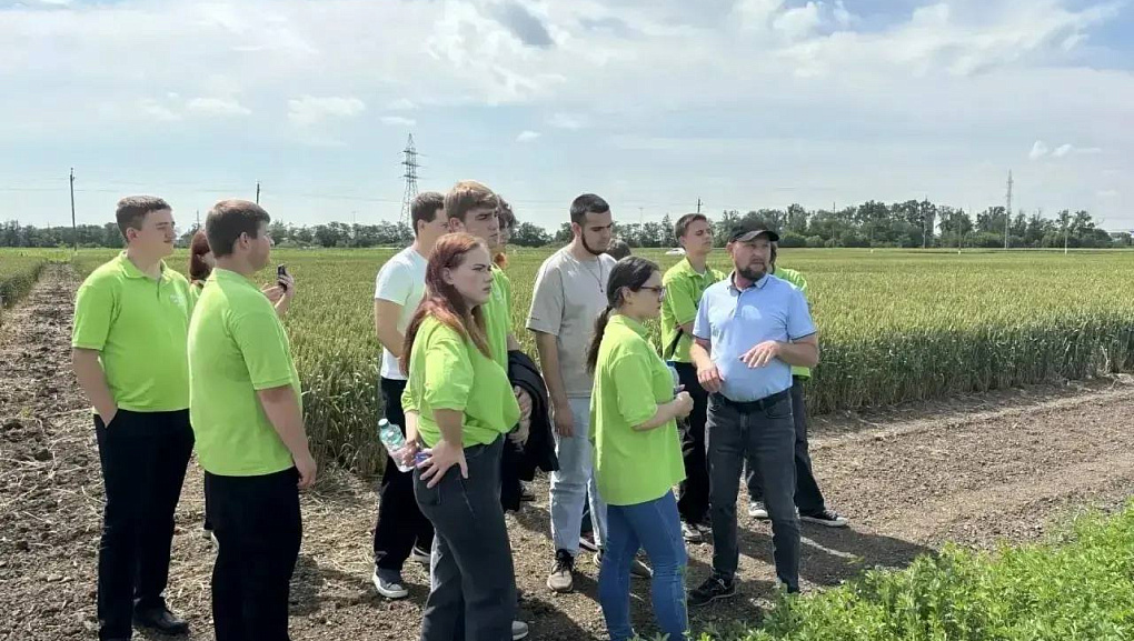 Студенты СПО региона посетили учхоз «Кубань» КубГАУ