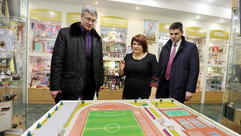 Дружеский визит представителя СГАУ