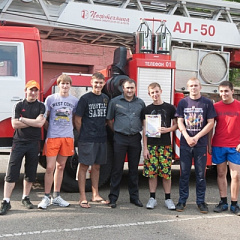 Межфакультетский студенческий конкурс добровольных пожарных дружин