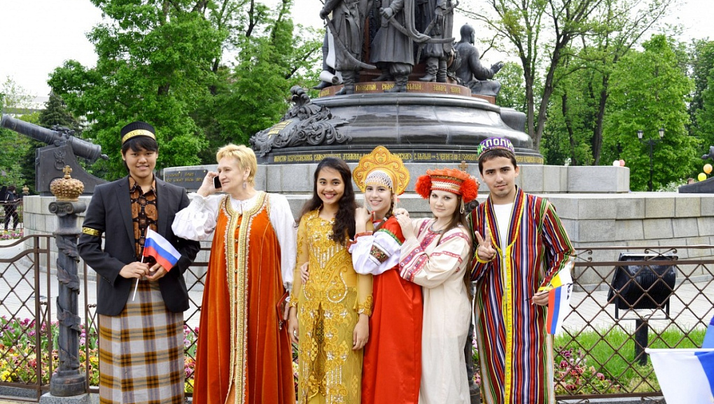 May-Day parade in Krasnodar