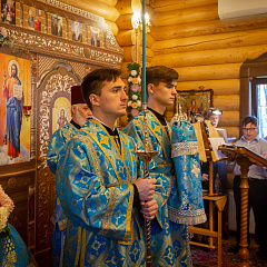 Престольный праздник храма при вузе