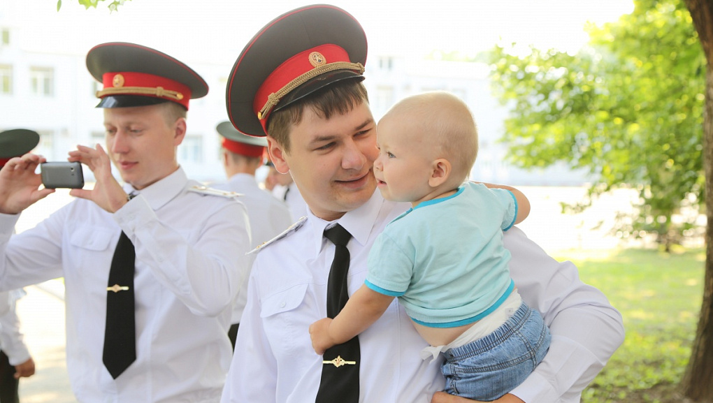 Выпускной в Учебном военном центре КубГАУ 