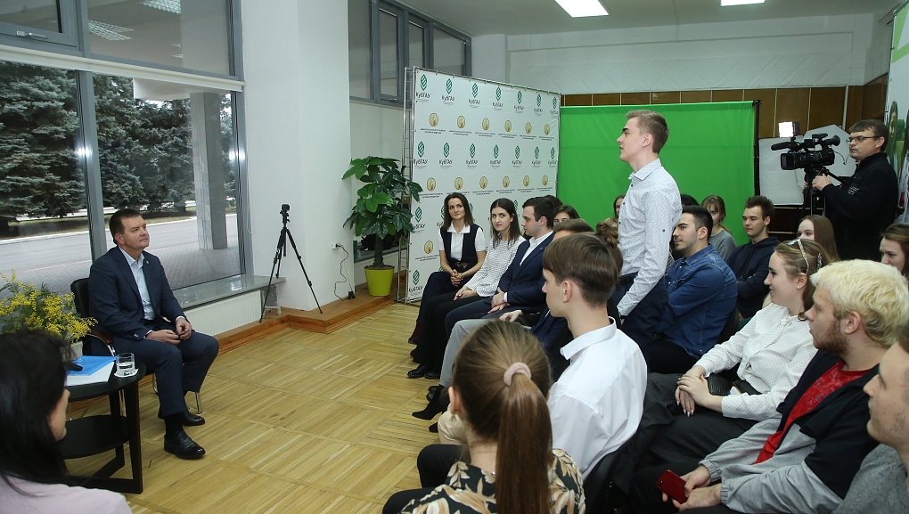 Ректор встретился со студентами медиацентра КубГАУ