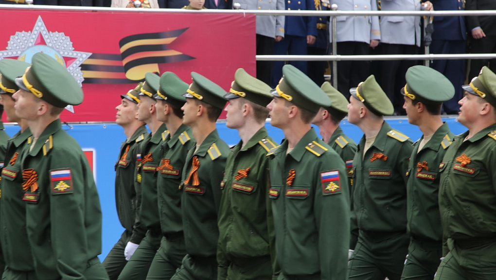 КубГАУ на параде Победы