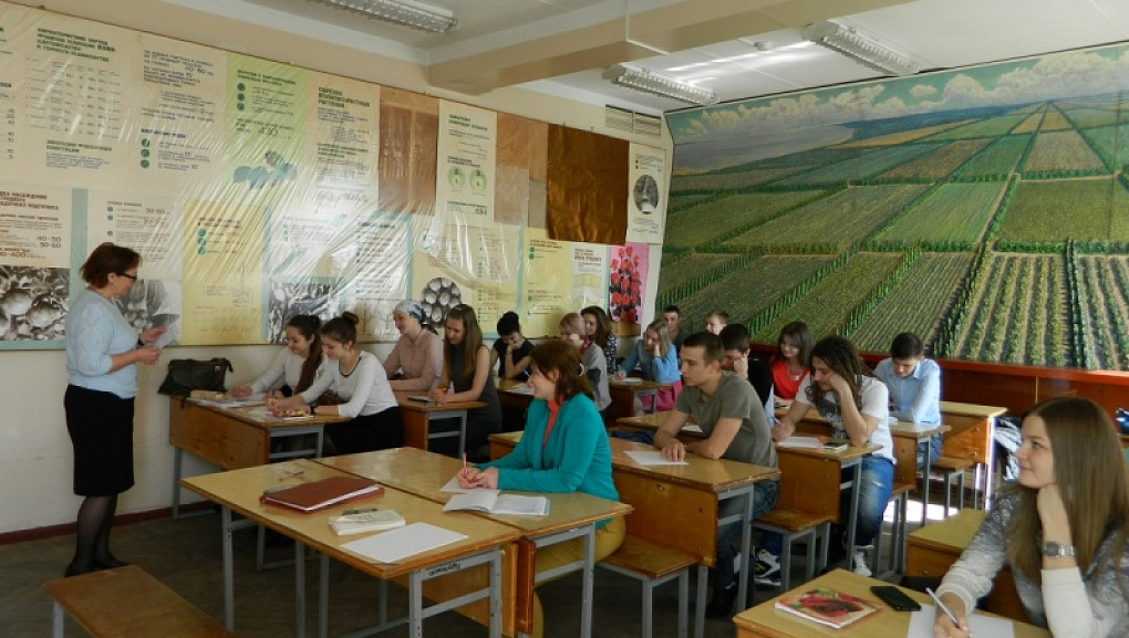 Кураторский час «Письмо деду» на факультете плодоовощеводства