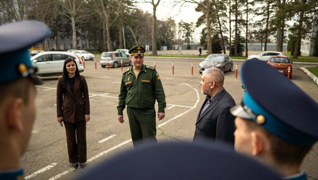 В гостях кадеты Краснодарского Президентского училища!