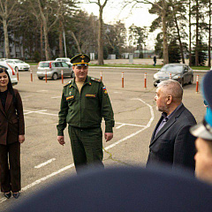 В гостях кадеты Краснодарского Президентского училища!