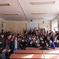 Военно-патриотическая работа на факультете налогов и налогообложения