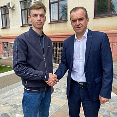 Губернатор Краснодарского края Вениамин Кондратьев пообщался со студенческим активом Кубанского ГАУ