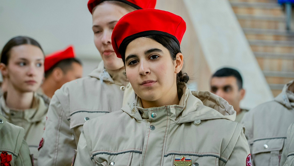 Кубанский ГАУ посетили кадеты Юнармии