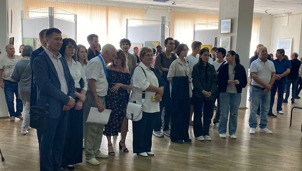 Студенты КубГАУ на выставке архитекторов