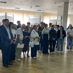 Студенты КубГАУ на выставке архитекторов