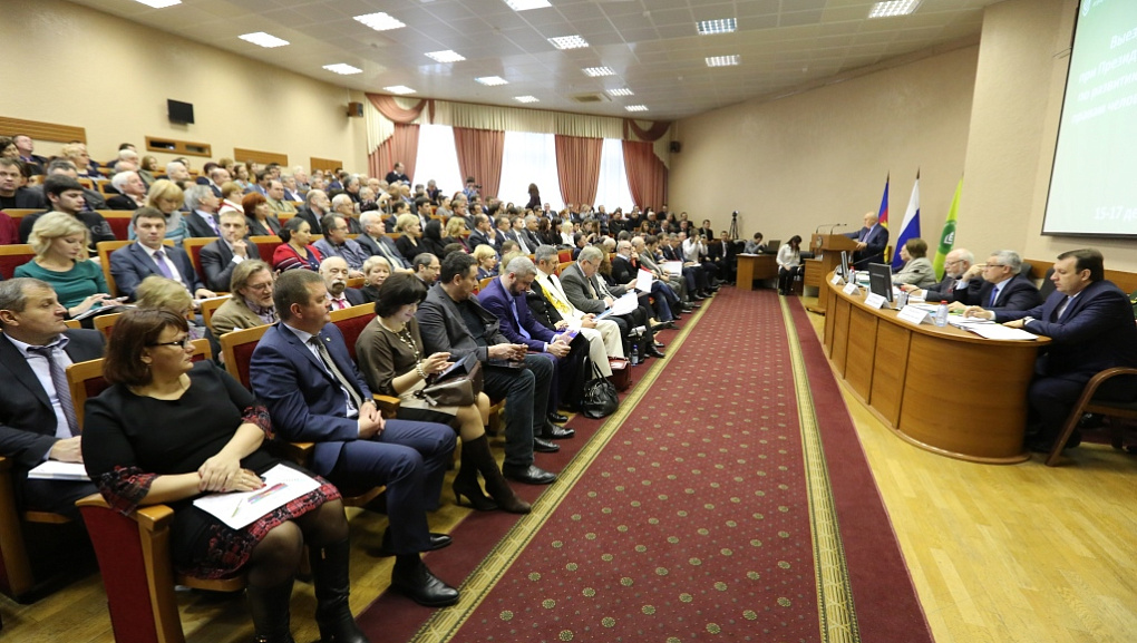 Сегодня в КубГАУ проходит выездное заседание Совета при Президенте РФ по развитию гражданского общества и правам человека в крае