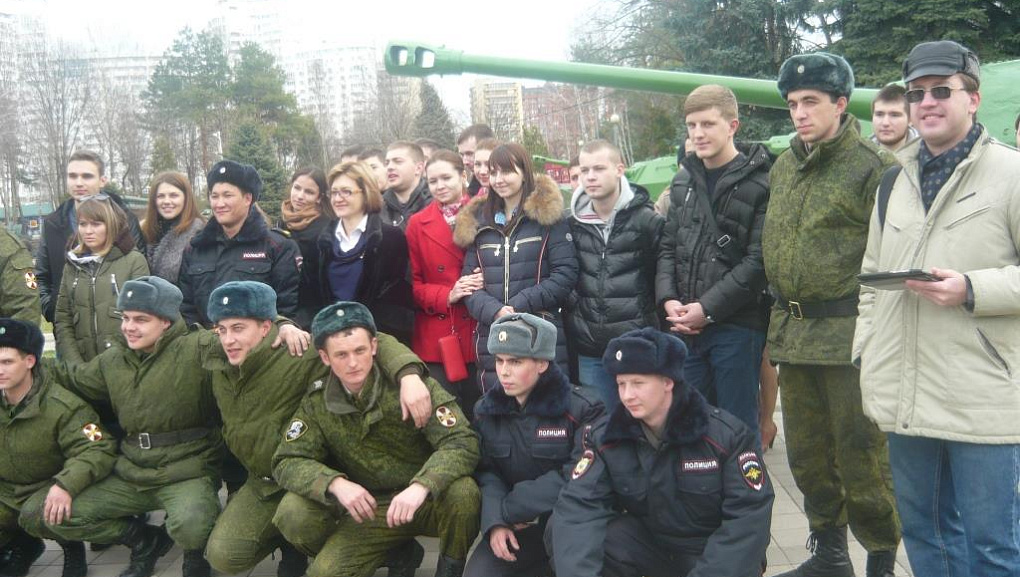 Экскурсия в музей боевой техники