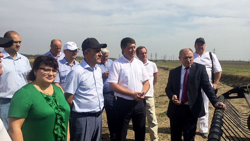 Кубанский ГАУ принял участие в Дне поля риса