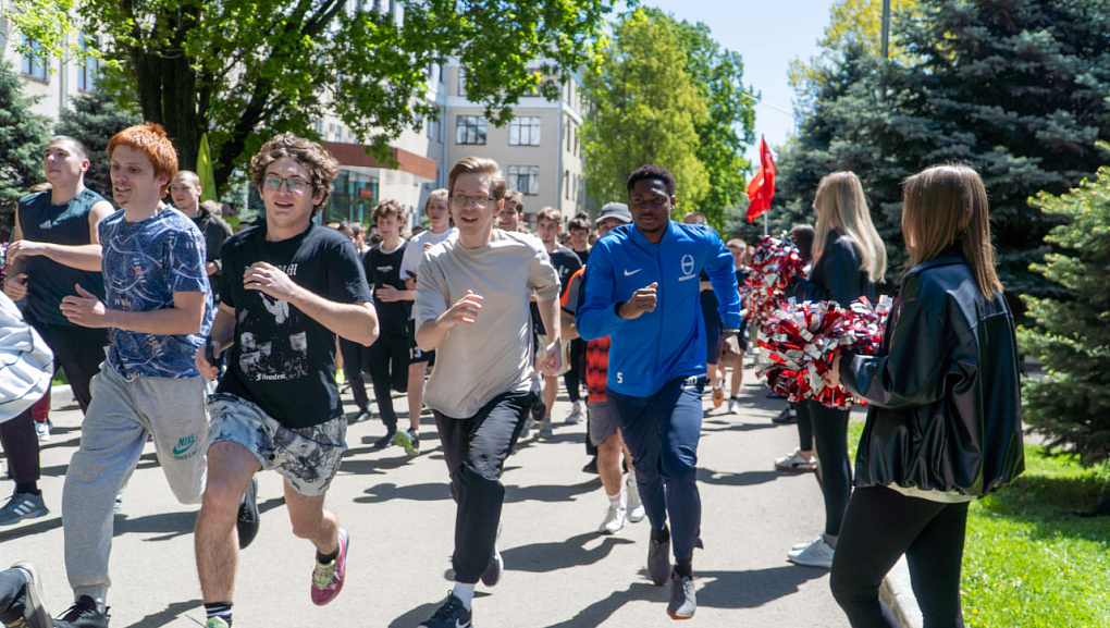 Акция «Zабег Победы–1945» в КубГАУ