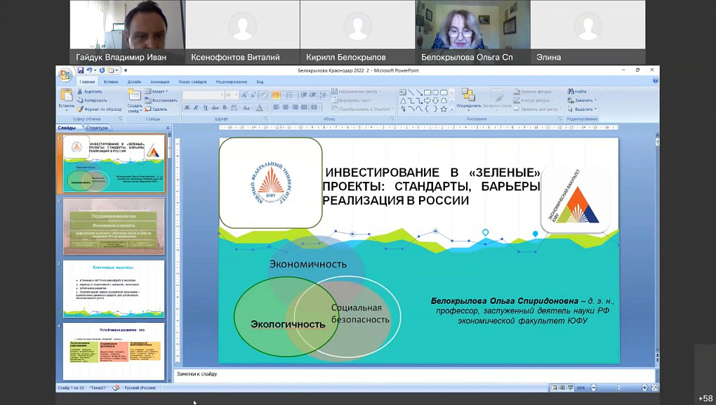 Проектный и инвестиционный менеджмент