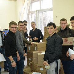 Студенты собрали подарки для детей из Луганской и Донецкой областей