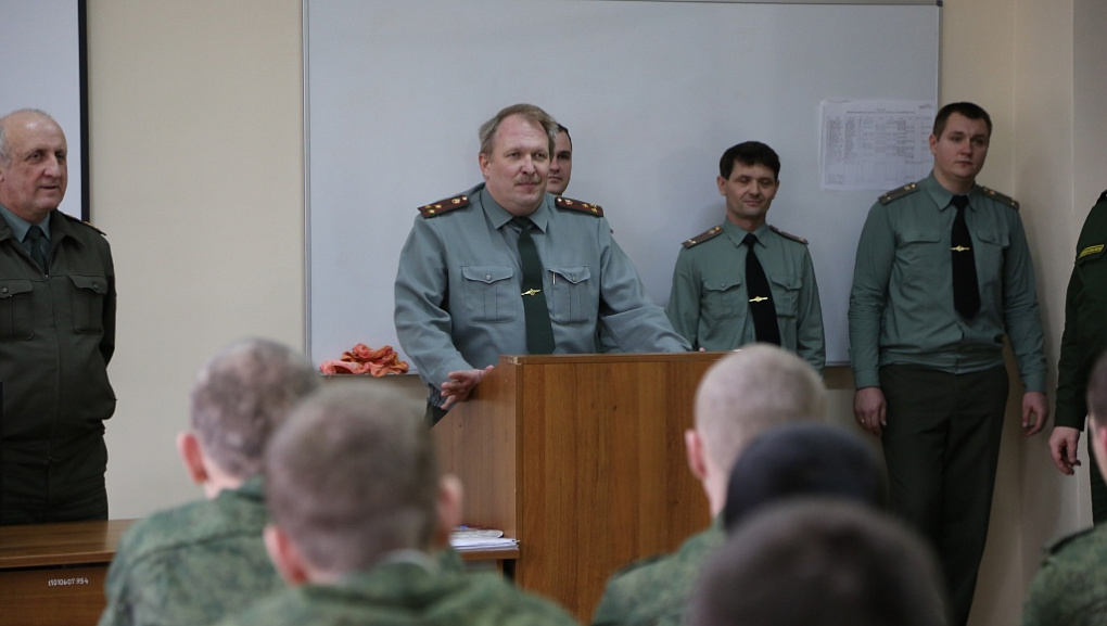 Соревнования студентов учебного военного центра