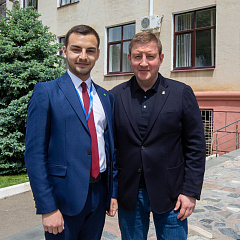 Секретарь партии «Единая Россия» встретился с волонтёрами Кубанского ГАУ.