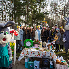 В КубГАУ прошёл конкурс новогодних ёлок