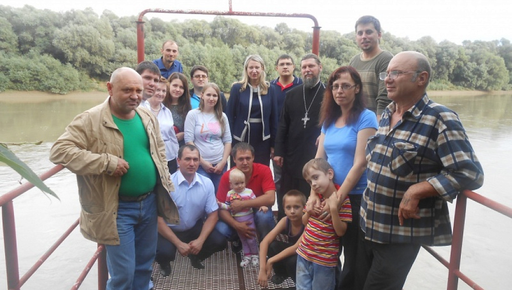 Посещение подворья храма Рождества Христова в ст-це Васюринской 