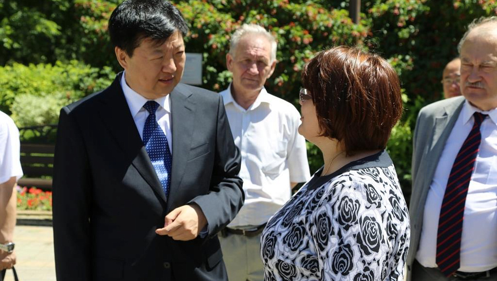 The delegation from the twin-city Harbin (China) visited KubSAU