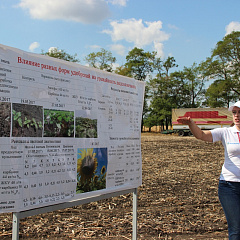 Students of the Faculty of Agrochemistry took part in the field agrotechnological conference